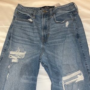 Hollister ultra high rise vintage straight jeans